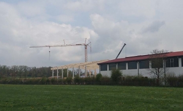 Neubau Lagerhalle in Türkheim